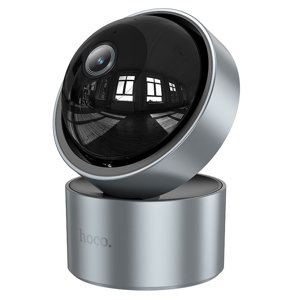 Indoor-Kamera Hoco, in zwei Ebenen verstellbar, 3MP Full HD D5 Silber – Bild 3