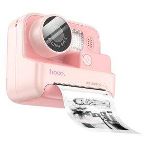 HOCO Kinderkamera mit Drucker DV200 in Rosa