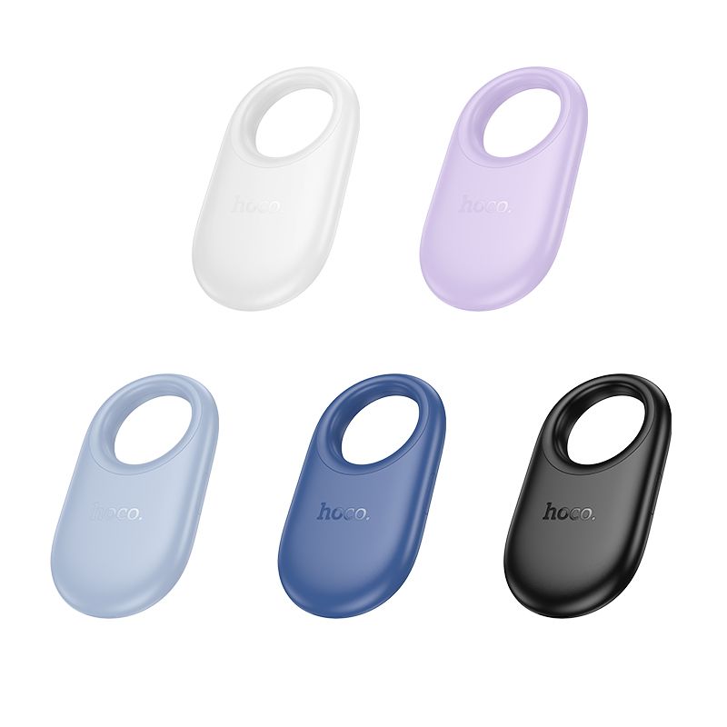 Ortungsgerät kompatibel mit Apple Find My Hoco E94 Perlmuttweiß – Bild 3