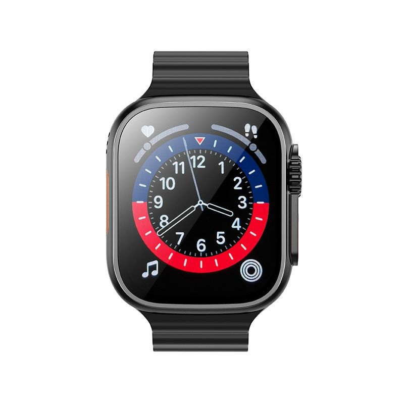 Hoco Smartwatch 1,96" TFT 4G mit Anruffunktion DYD01 Schwarz – Bild 3