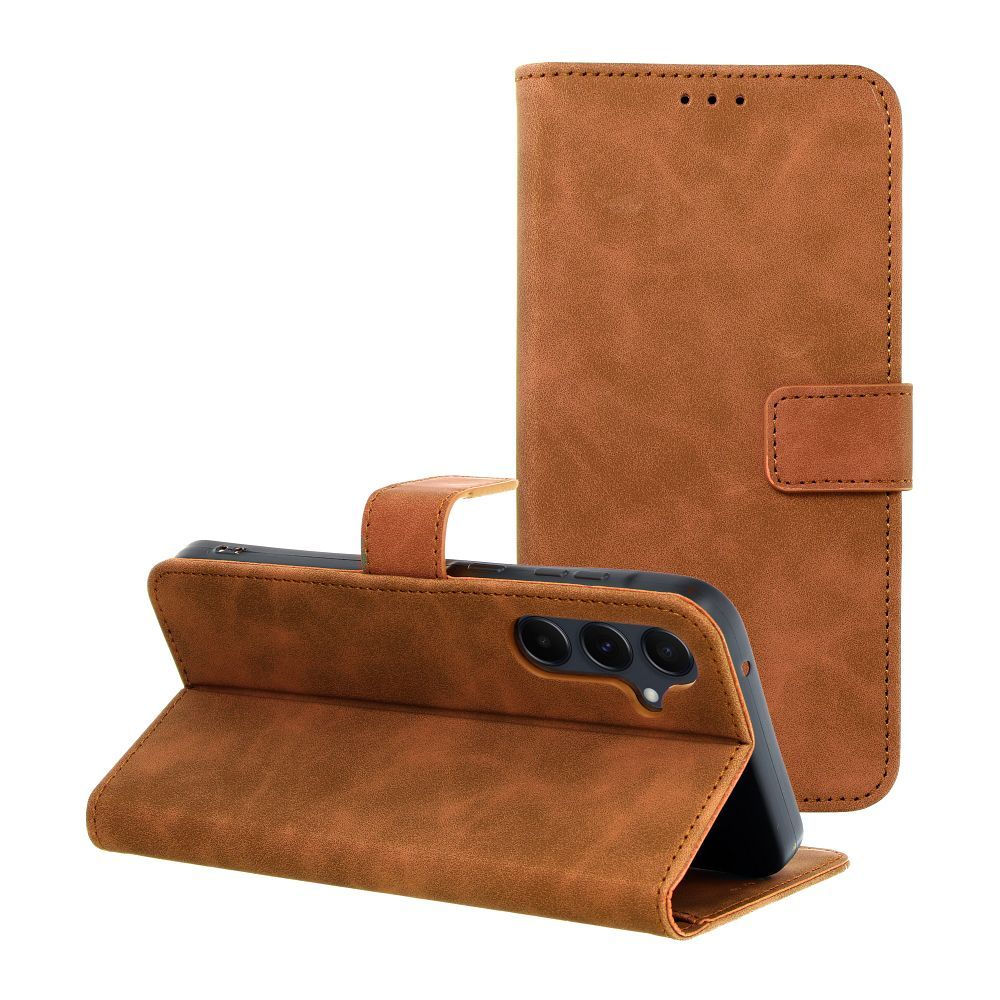 TENDER Book Holster für SAMSUNG A55 5G in Braun