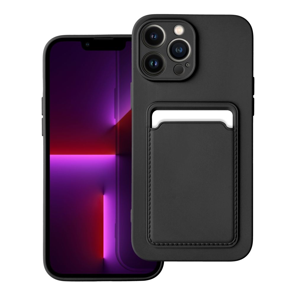 CARD Hülle für IPHONE 13 Pro Max schwarz