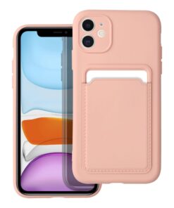 Kartenhülle für iPhone 11 Rosa