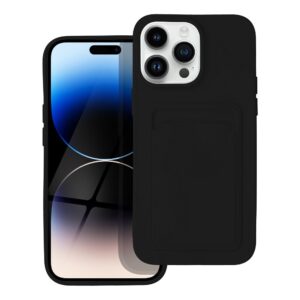 Kartenhülle für iPhone 14 Pro Max, schwarz