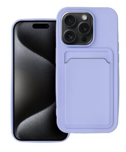 CARD-Hülle für IPHONE 15 PRO in Violett