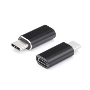 Adapter für iPhone Lightning 8-polig – Typ C, schwarz