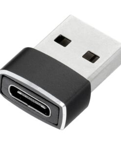 Adapter Typ C - USB A schwarz