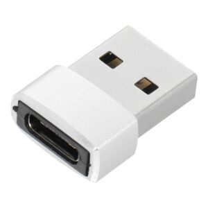 Adapter Typ C – USB A Silber