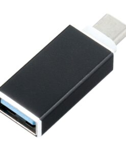 Adapter OTG USB A - Typ C 3.0 schwarz