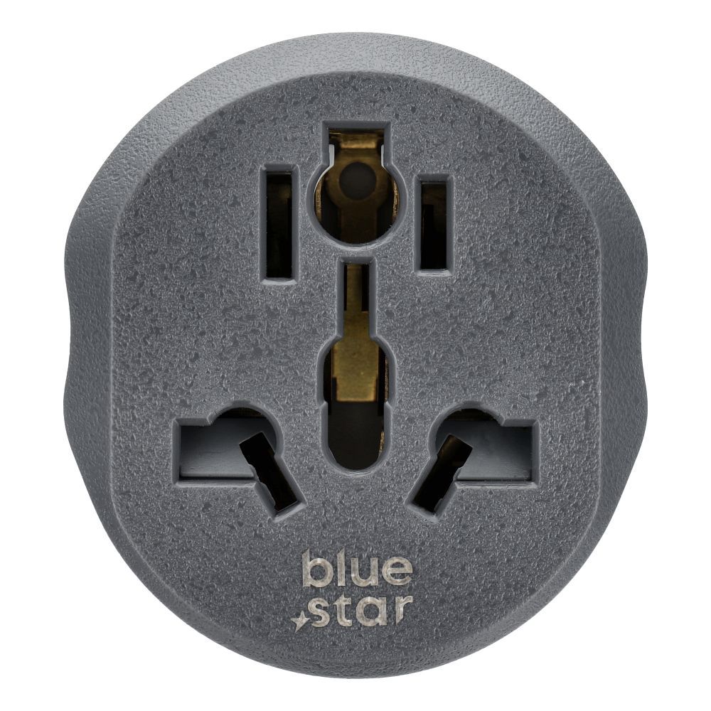 BLUE STAR GO TO USA (Typ A) 10A Reiseadapter Weiß – Bild 6