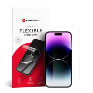 Forcell Flexibles Nano-Glas – Gehärtetes Glas für iPhone 14 Pro