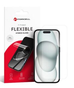 Forcell Flexible Nano Glass – Gehärtetes Glas für das iPhone 15