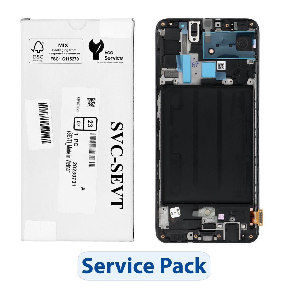 ServicePack LCD-Display SAMSUNG A70 A705F GH82-19747A