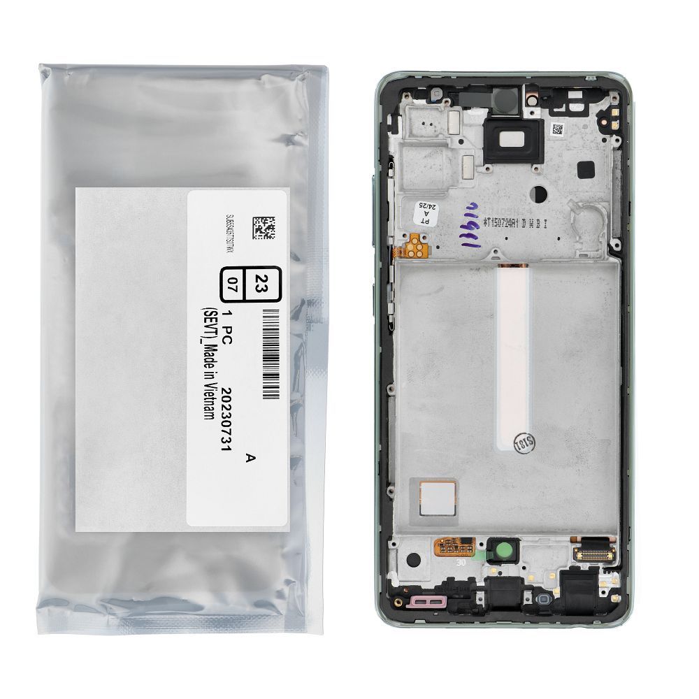 ServicePack LCD-Display SAMSUNG A52S 5G A528B GH82-26861E Grün – Bild 6