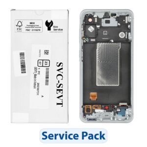 ServicePack LCD-Display für SAMSUNG A56 5G A566B Grün GH82-36829C