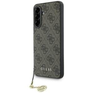 GUESS Hülle für SAMSUNG A36 GUHCSA36GF4GBR (PU 4G Charm) braun