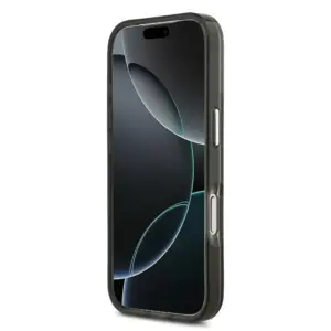 GUESS Hülle für iPhone 17 Pro Max kompatibel mit MagSafe GUHMP17XHGTMLCGK (IML Gradient mit Dreieck-Logo) schwarz – Bild 5