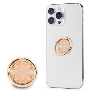 Guess Ringhalter GURSHHFLG in Gold und Weiß