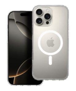 Clear Elite Mag Cover antiyellowing compatible with Camera Control button and MagSafe for IPHONE 16 PRO MAX transparent