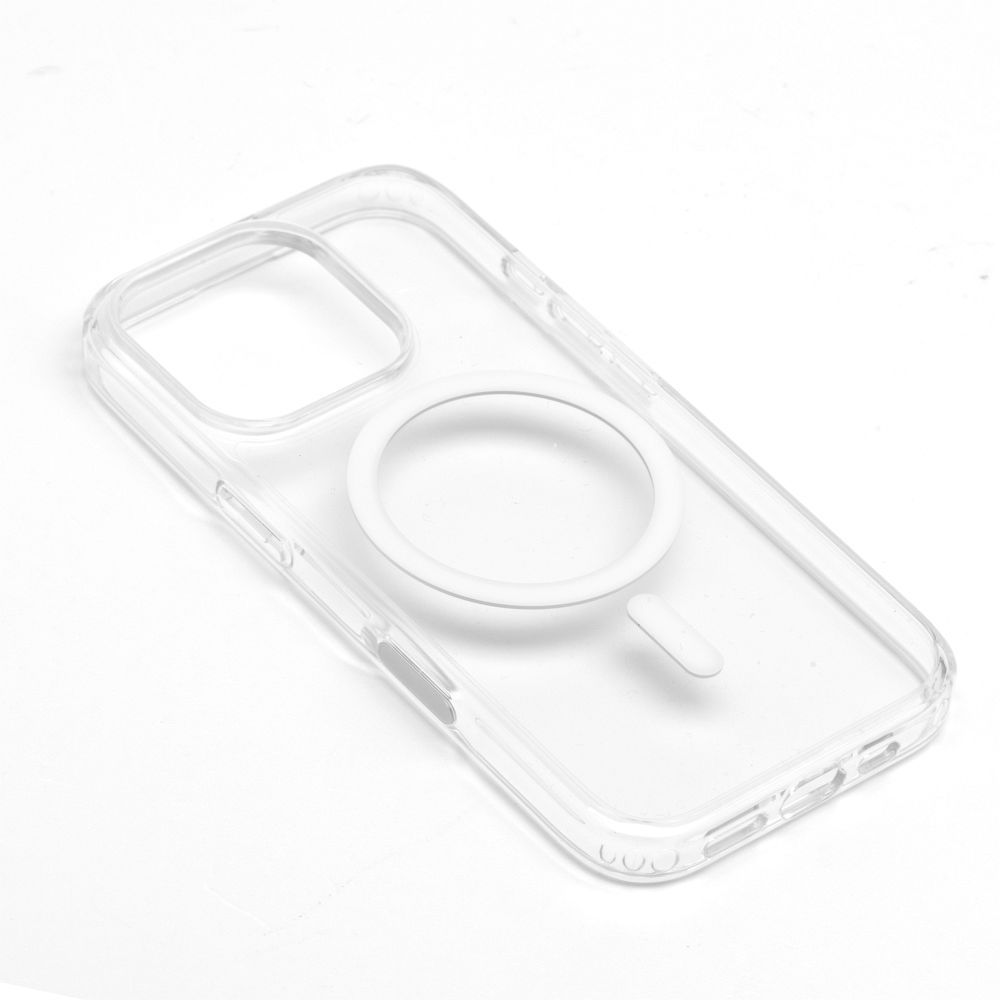 Clear Elite Mag Cover Anti-Gelb-Verfärbung kompatibel mit Kamera-Steuertaste und MagSafe für iPhone 16 Pro transparent – Bild 3
