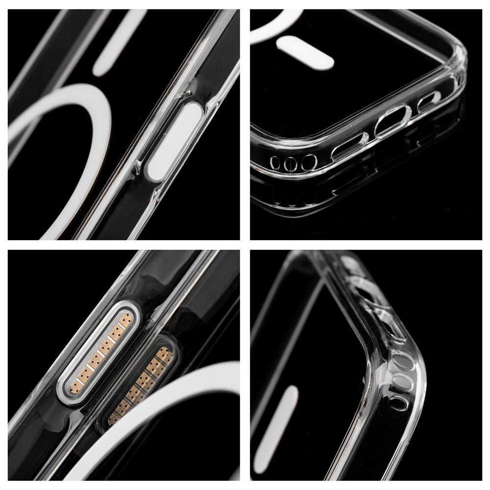 Clear Elite Mag Cover Anti-Gelb-Verfärbung kompatibel mit Kamera-Steuertaste und MagSafe für iPhone 16 Pro transparent – Bild 5