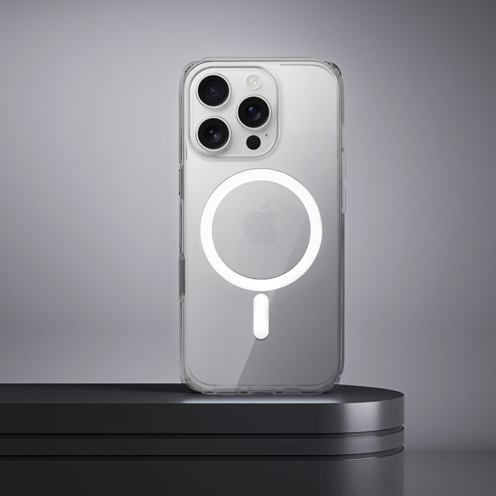 Clear Elite Mag Cover Anti-Gelb-Verfärbung kompatibel mit Kamera-Steuertaste und MagSafe für iPhone 16 Pro transparent – Bild 9