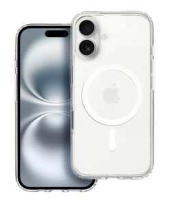 Clear Elite Mag Cover antiyellowing compatible with Camera Control button and MagSafe for IPHONE 16 transaprent