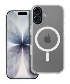 Clear Elite Mag Cover antiyellowing compatible with Camera Control button and MagSafe for IPHONE 17 transaprent