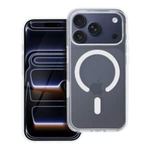 Clear Elite Mag Cover Anti-Gelb-Verfärbung kompatibel mit Kamera-Steuertaste und MagSafe für iPhone 17 Pro transparent