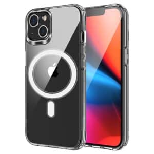 CLEAR MAG COVER (MID) Handyhülle kompatibel mit MagSafe für SAMSUNG S25 FE, transparent