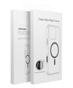 Clear Elite Mag Cover antiyellowing compatible with Camera Control button and MagSafe for SAMSUNG S26 Ultra transaprent