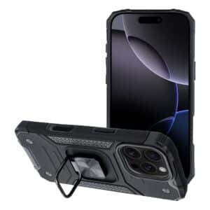 NITRO Handyhülle für iPhone 16 Pro Max, Schwarz