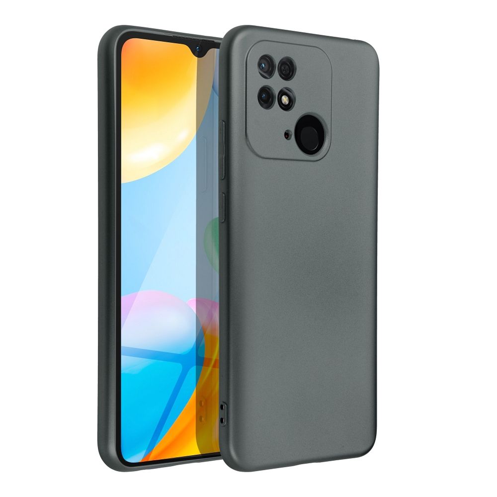 Handyhülle METALLIC für XIAOMI Redmi 10C Grau – Bild 3