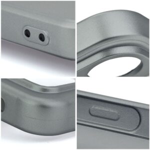 Hülle für iPhone 15 PRO Metallic Grau – Bild 4