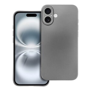Handyhülle METALLIC für iPhone 16 Plus, Grau