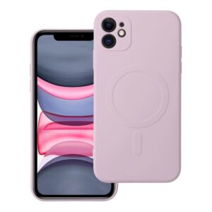 Silikon MagCover kompatibel mit MagSafe für iPhone 11 - Rosa