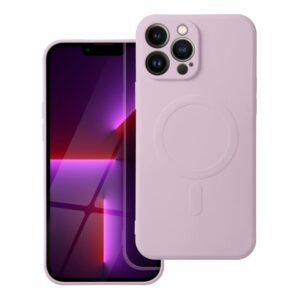 SILICONE MAG COVER kompatibel mit MagSafe für iPhone 13 Pro Max in Rosa