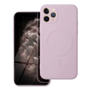 SILICONE MAG COVER kompatibel mit MagSafe für iPhone 11 Pro in Rosa