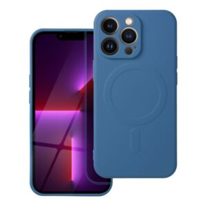 SILICONE MAG COVER kompatibel mit MagSafe für iPhone 17 Pro in Blau