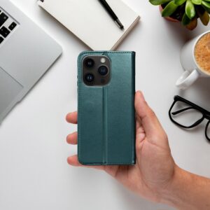 Smart Magneto Holster für iPhone 17 / 18 Dunkelgrün