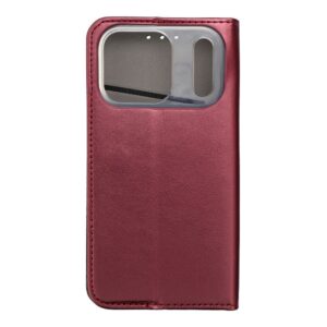 Smart Magneto Holster für iPhone 17 Pro / 18 Pro in Bordeauxrot