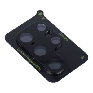 5D Full Glue Gehärtetes Glas für Kamera – Samsung Galaxy S23 Ultra Schwarz