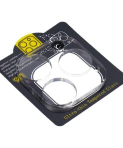 5D Full Glue Gehärtetes Glas für Kamera - für iPhone 16 Pro Transparent