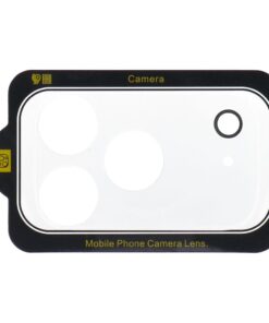 5D Full Glue Gehärtetes Glas für Kamera - für iPhone 17 Pro Transparent