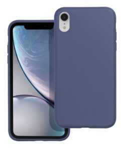 Mattes Handyhülle für iPhone XR in Blau