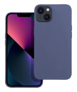 Mattierte Handyhülle für iPhone 13 in Blau