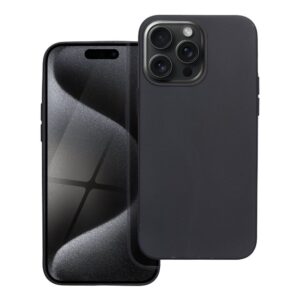 MATT Handyhülle für iPhone 15 Pro Max in Schwarz