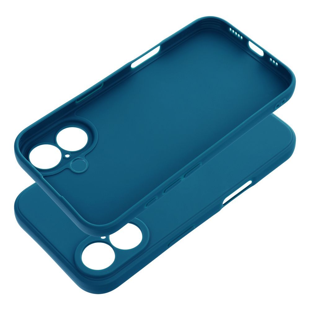 Mattes Handyhülle für iPhone 16 in Blau – Bild 11