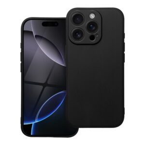 Mattes Handyhülle für iPhone 16 Pro in Schwarz