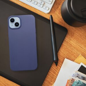 Hülle für Honor 400 SMART Matt Blau – Bild 4